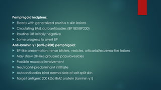 Comprehensive Overview of Bullous Pemphigoid: Diagnosis, Pathogenesis ...