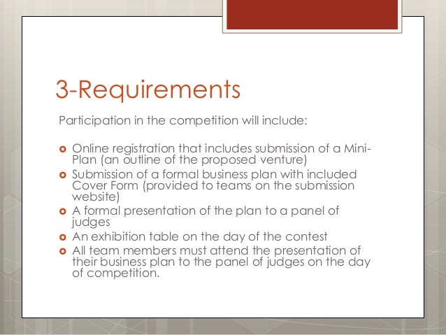 sweepstakes business plan