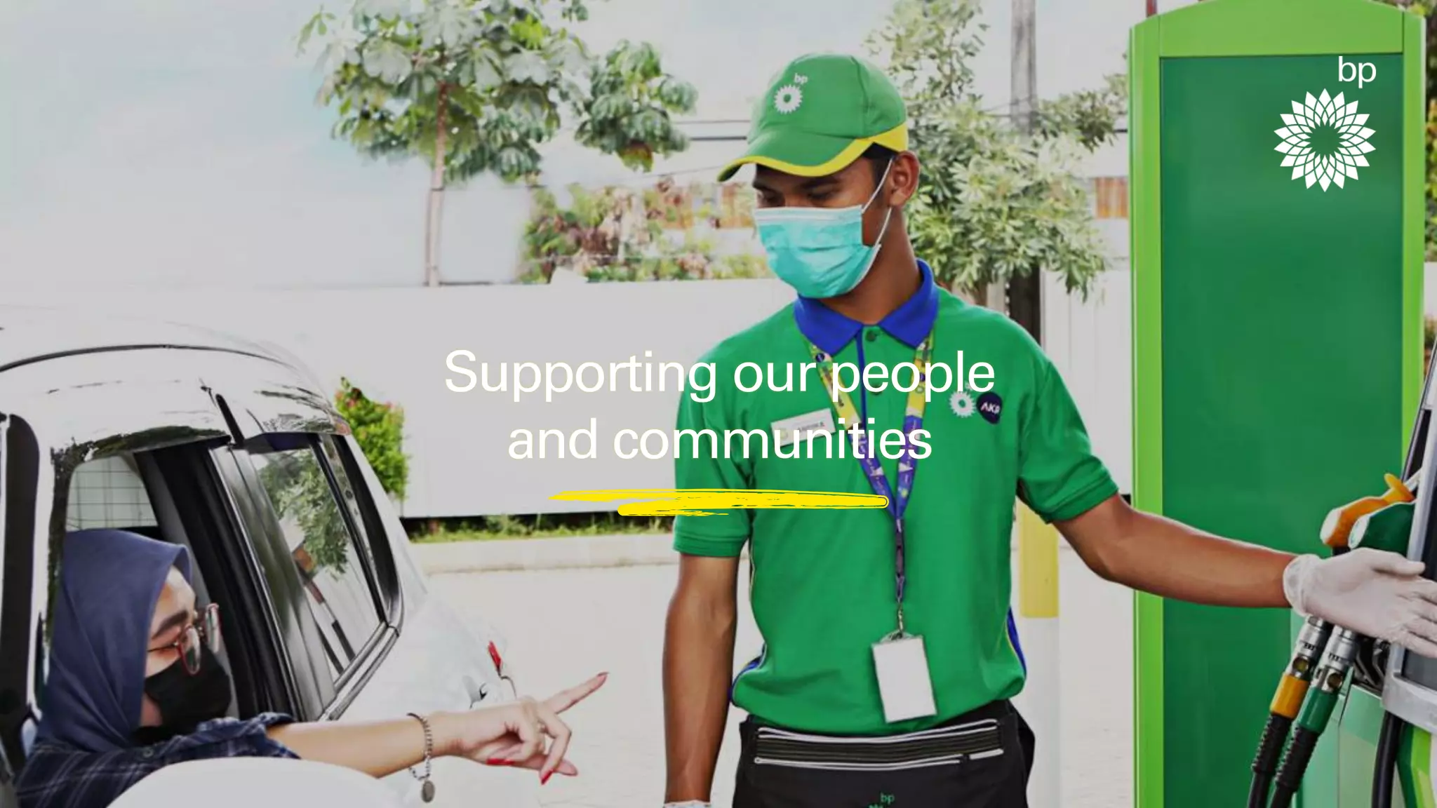 5
Supporting our people
and communities
 