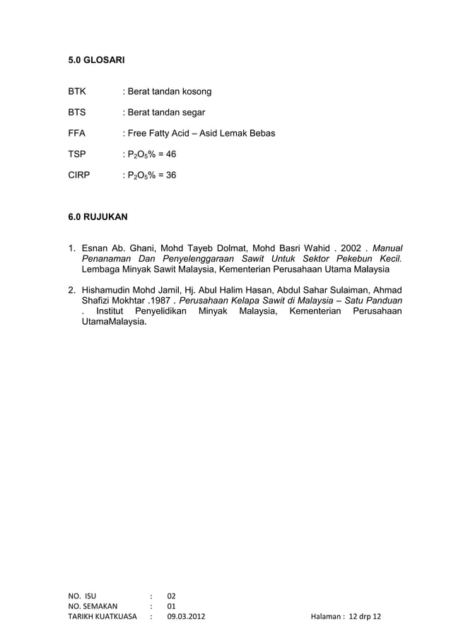 tanaman kelapa sawit | PDF