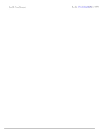 Core HR Process Document September Doc Ref: BP010_CORE_HR_V3.0 4, 2014 
 