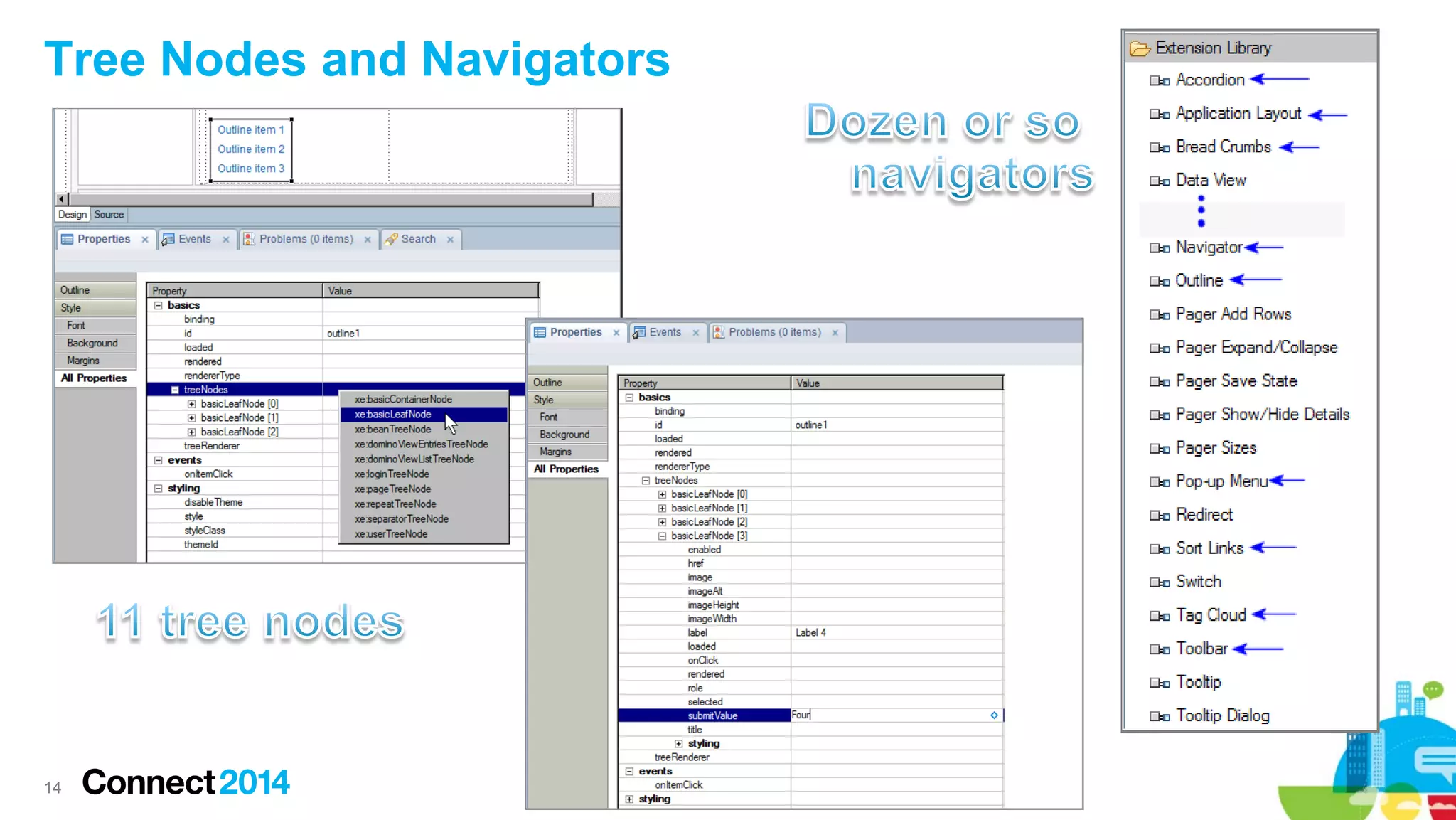Tree Nodes and Navigators

14

 