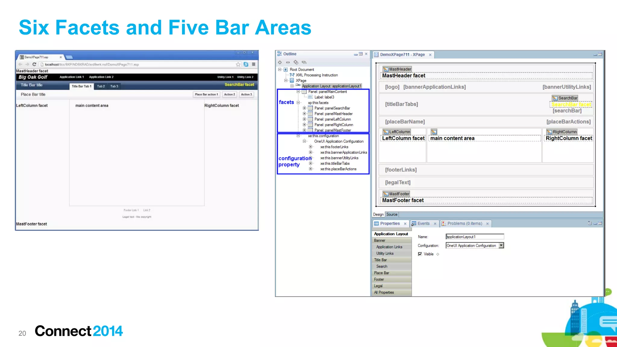 Six Facets and Five Bar Areas

20

 