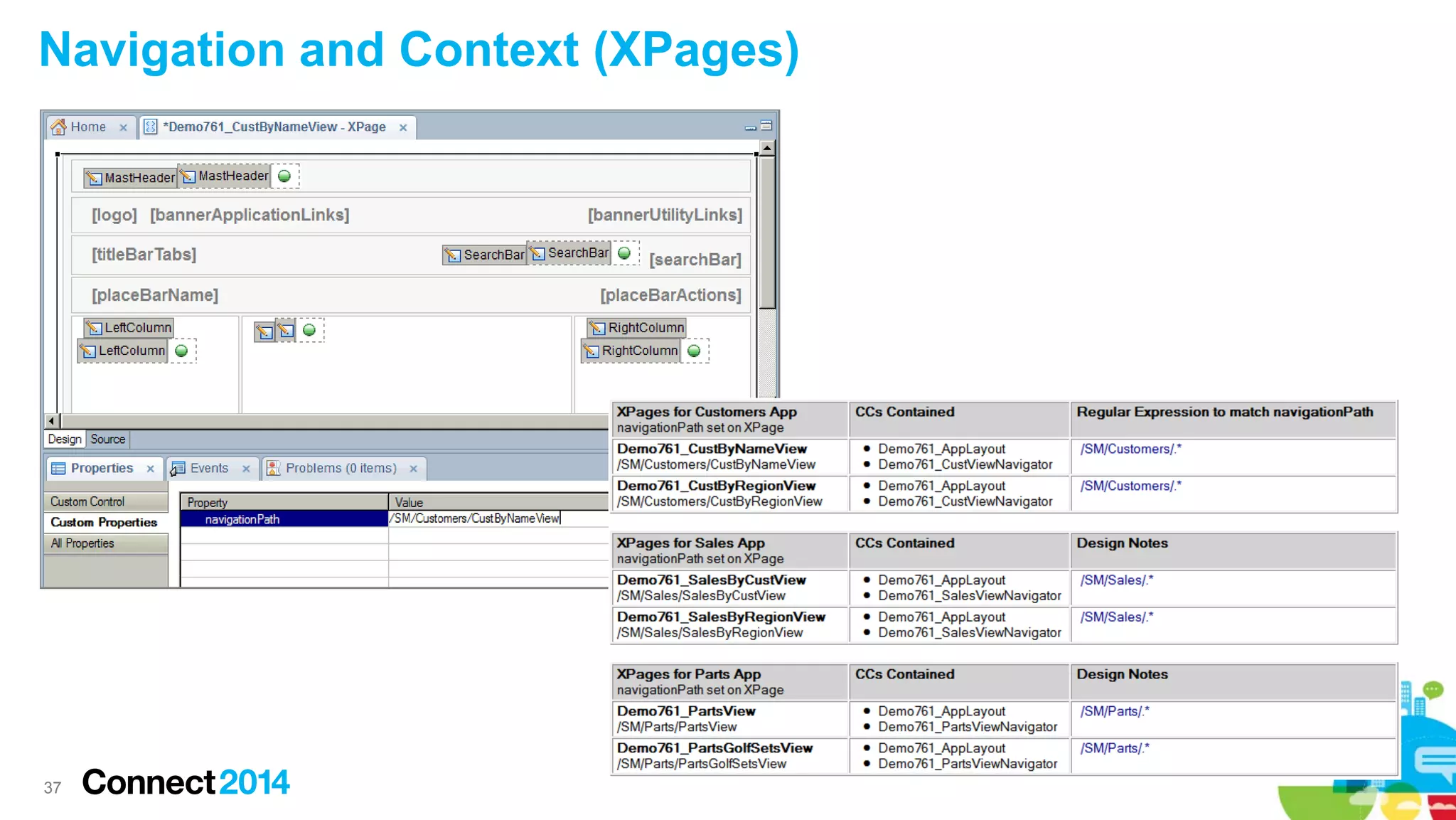 Navigation and Context (XPages)

37

 