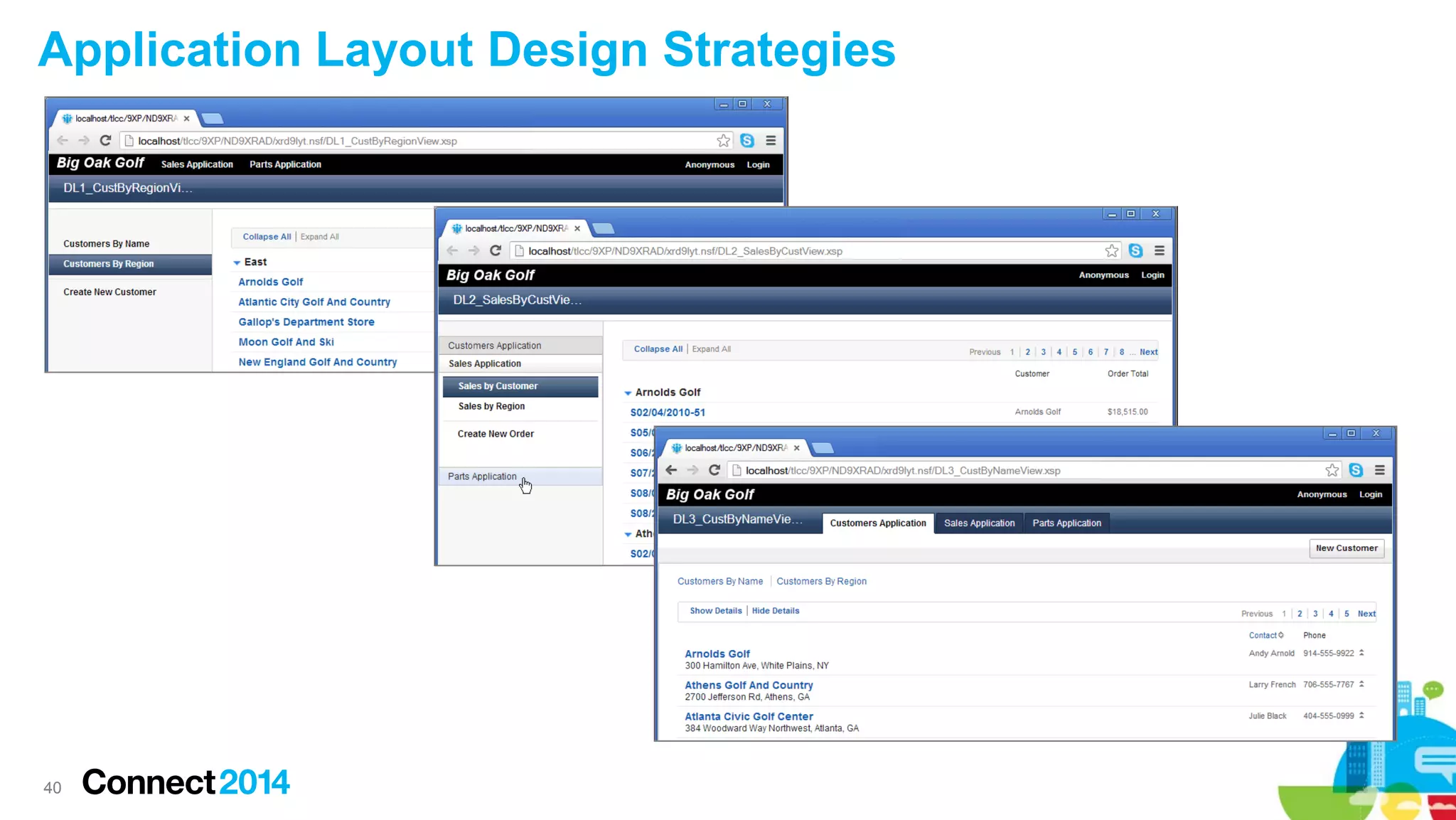 Application Layout Design Strategies

40

 