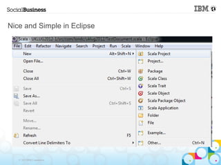 Nice and Simple in Eclipse




   © 2013 IBM Corporation
 