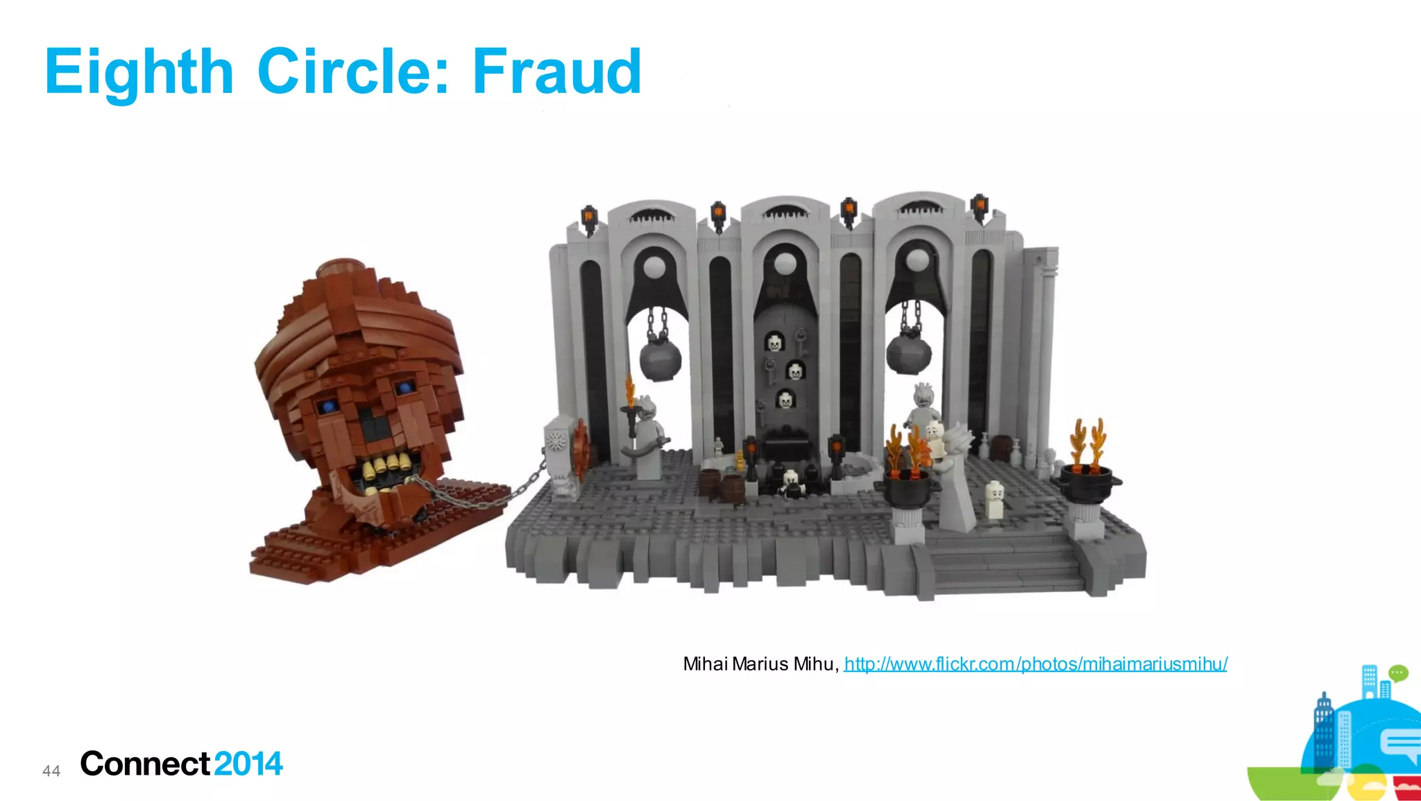 Eighth Circle: Fraud

Mihai Marius Mihu, http://www.flickr.com/photos/mihaimariusmihu/

44

 