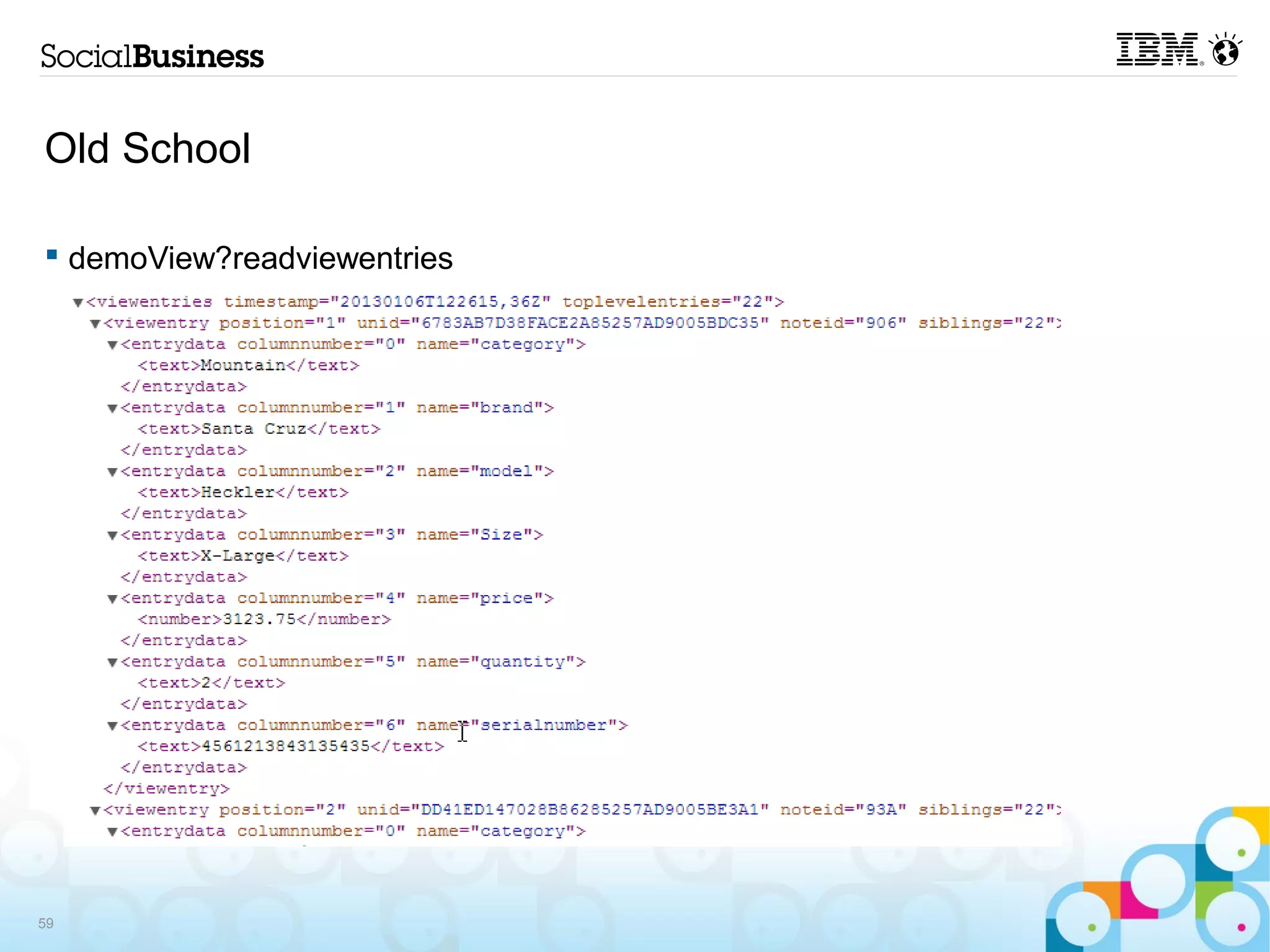 Old School

 demoView?readviewentries




59
 