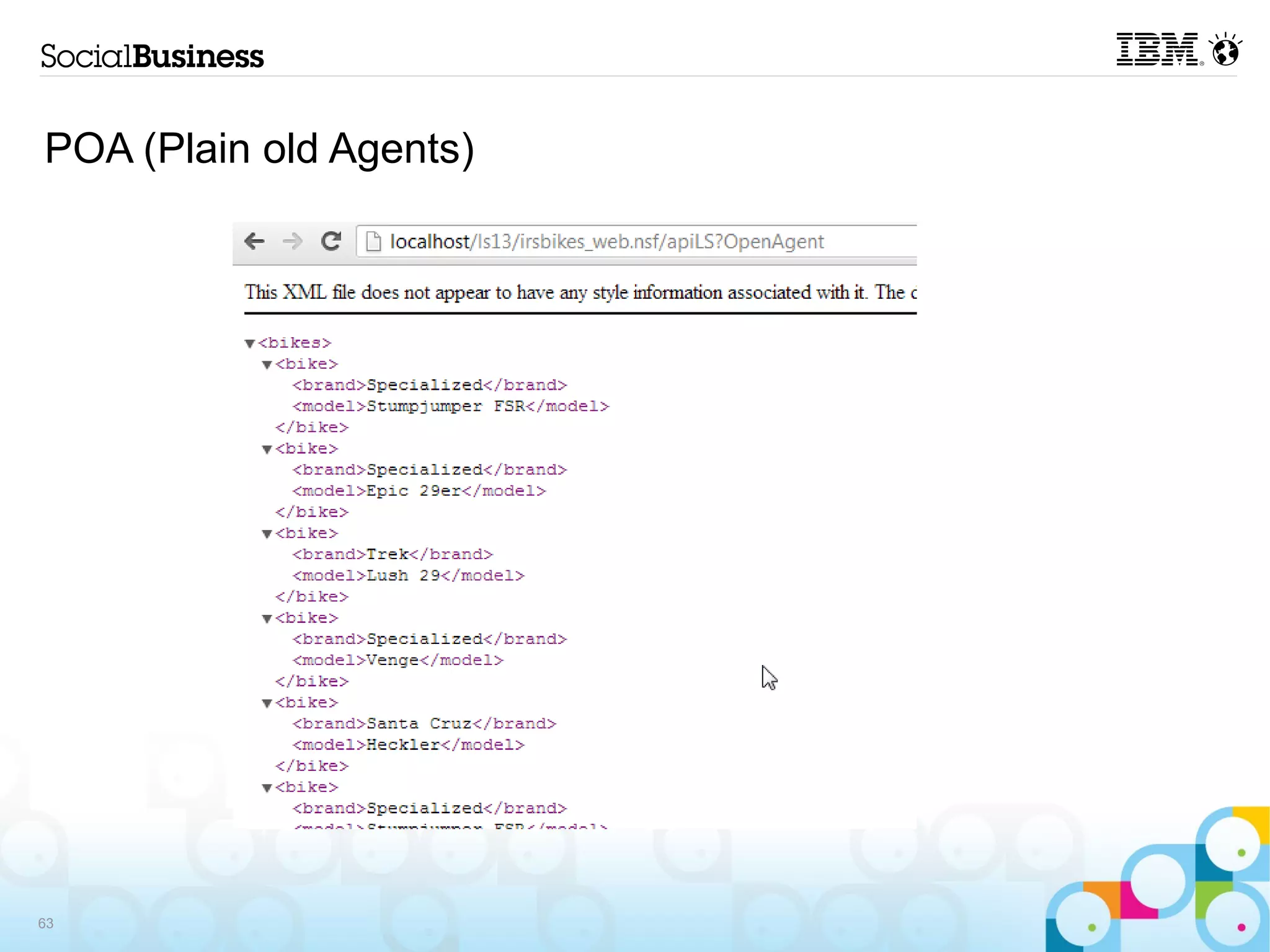 POA (Plain old Agents)




63
 