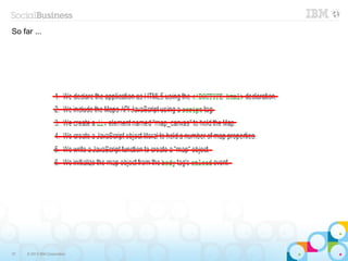 So far ...




37   © 2013 IBM Corporation
 