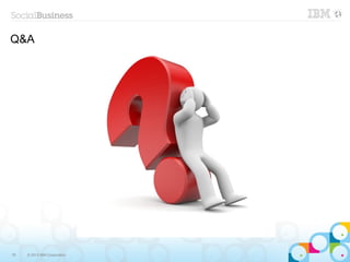 Q&A




78   © 2013 IBM Corporation
 