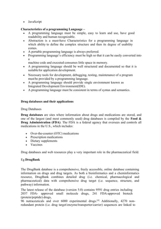 COMPUTER APPLICATIONS IN PHARMACY for pharmacy professionals | PDF