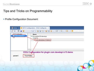Tips and Tricks on Programmability

 Profile Configuration Document:




74
 