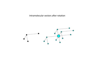 Intramolecular vectors after rotation
