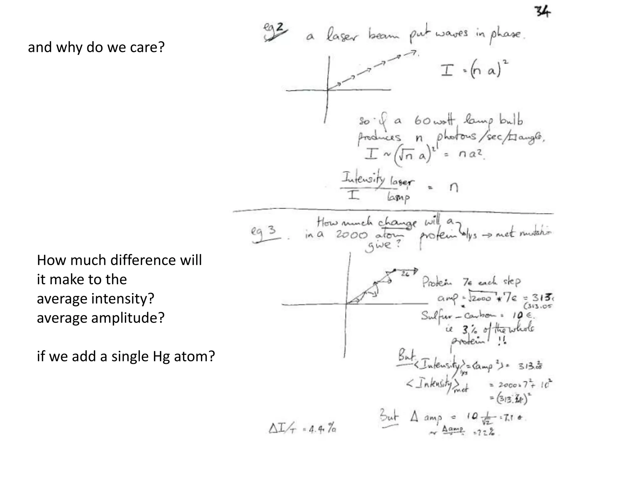 Adding waves from j atoms…F(S)= G(s) = 