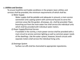 Economic and Socialized Housing BP 220 (03) | PPTX