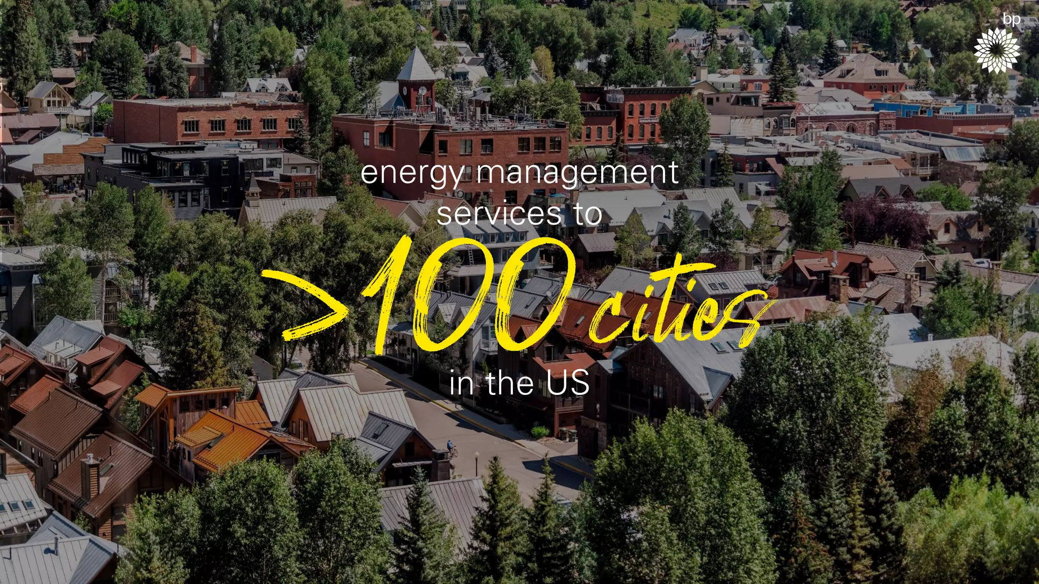 27
energy management
services to
in the US
 