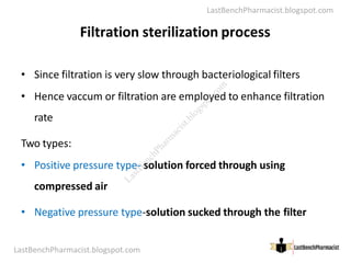 Since Filtration Filtration sterilization : 2 ( BP303T ) | PDF