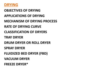 DRYING PHARMACEUTICAL ENGGNEERING (IRFAN KHAN) | PPTX