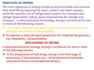 DRYING PHARMACEUTICAL ENGGNEERING (IRFAN KHAN) | PPTX
