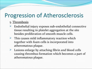 Atherosclerosis Pathophysiology | PDF