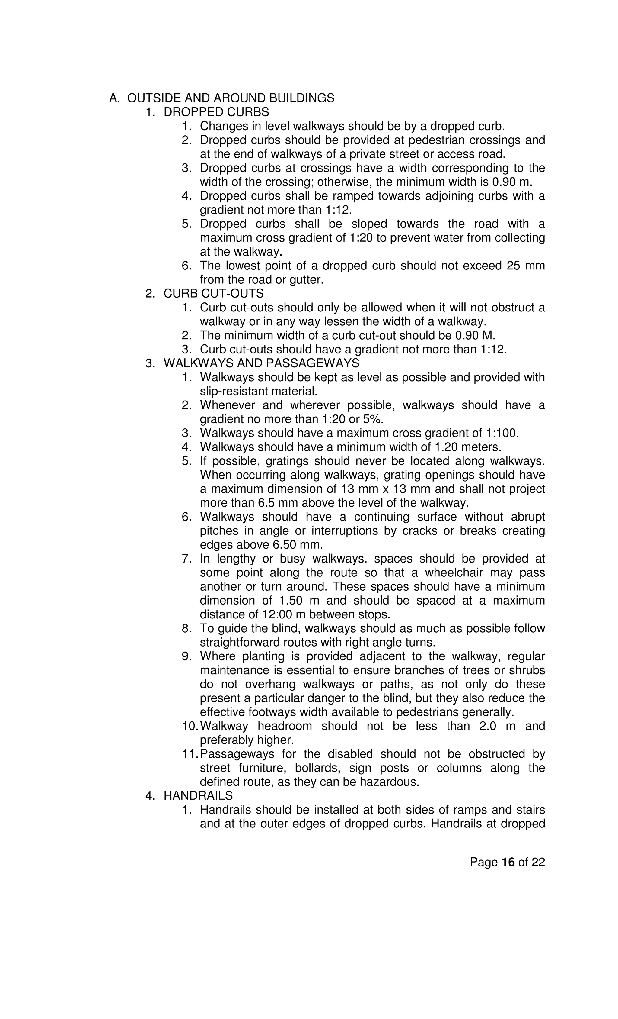 Bp 344 act to enhance the mobility of disabled persons | PDF