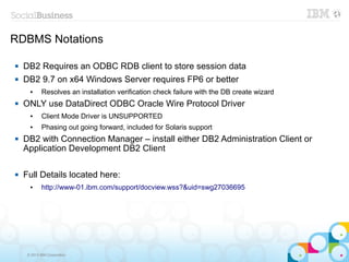 Ibm Rdbms Infrastructure Fitness and Design Simplicity for IBM Mobile Connect | PDF