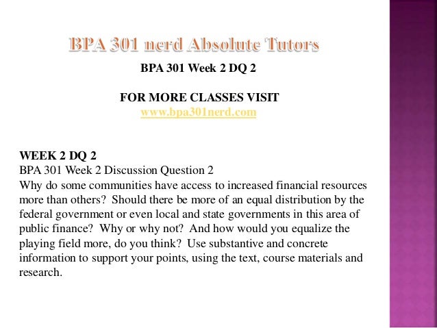 BPA 301 nerd Absolute Tutors/bpa301nerd.com