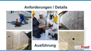 Anforderungen / Details
Ausführung
 