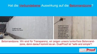 Hat die Verbundebene Auswirkung auf die Betonrandzone?
 