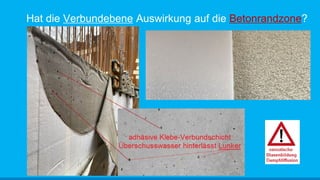 Hat die Verbundebene Auswirkung auf die Betonrandzone?
 