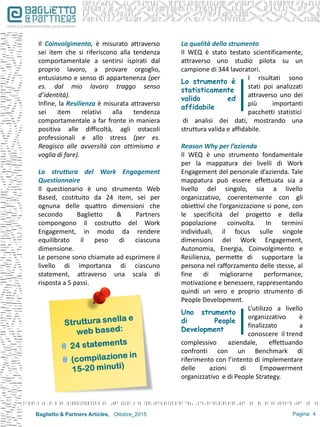 Work Engagement Questionnaire | PDF