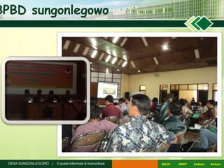 BPBD sungonlegowo
NEXTBACK KeluarIndeksDESA SUNGONLEGOWO | © pusat informasi & komunikasi
 