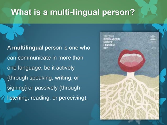 Multilingualism | PPT