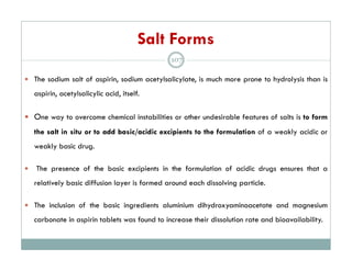 Formulation Factors Influencing Oral Drug Absorption and ...