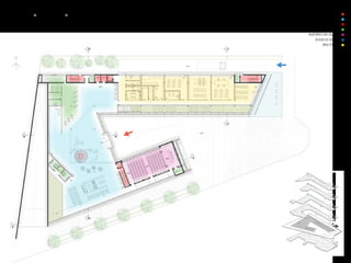 bpcs   ►   projeto   ►   térreo         acesso principal
                                                      hall
                                    circulação vertical
                                                    APOIOS
                                  auditório (106 LUGARES)
                                       acesso de serviço
                                            ÁREA TÉCNICA



N




                                               +1
                                                    5.4
                                                        0
                                               +1
                                                  0.8
                                                       0
                                                 +6
                                                      .80

                                                 +2
                                                     .80
                                                -1
                                                     .20


                                                -4
                                                     .20
 