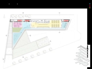 bpcs   ►   projeto   ►   quinto pavimento             HALL  TERRAÇO
                                                CIRCULAÇÃO VERTICAL
                                                     ADMINISTRAÇÃO
                                            RESTAURANTE (88 LUGARES)




N




                                                           +1
                                                                5.4
                                                                   0
                                                           +1
                                                             0.8
                                                                  0
                                                            +6
                                                                 .80

                                                            +2
                                                                 .80
                                                            -1
                                                                 .20


                                                            -4
                                                                 .20
 
