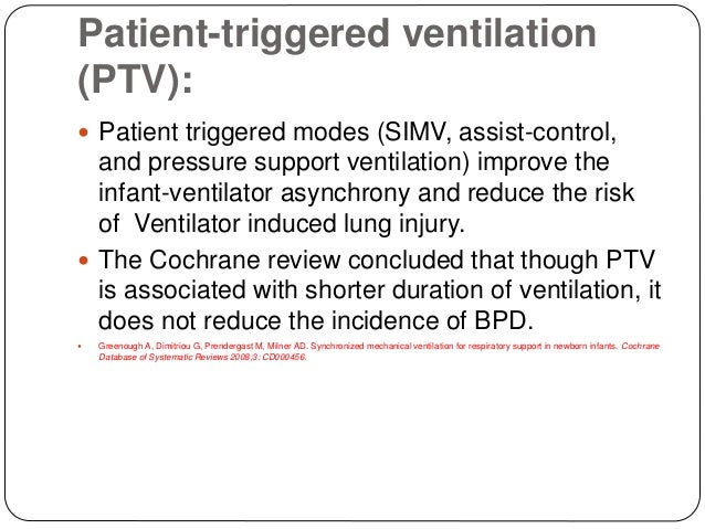 Volume targeted ventilation:
ï The observation that volutrauma and not barotrauma
is the primary determinant of Ventilator...