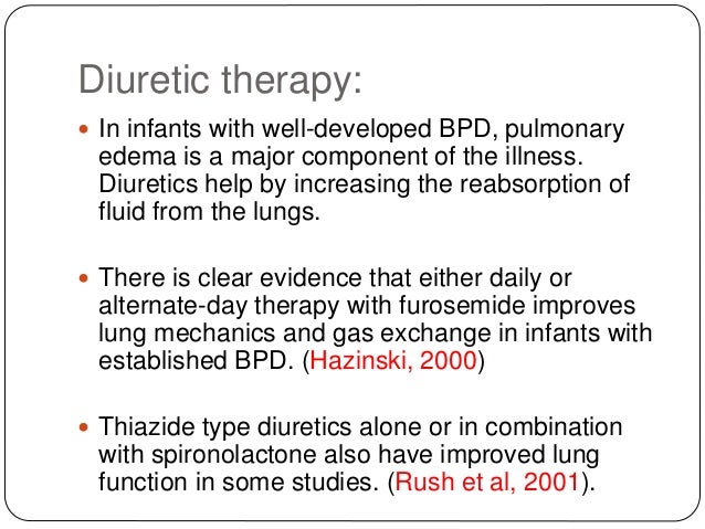 Diuretics
ï Diuretics have not been shown to improve
clinical outcomes such as duration of ventilator
dependence, hospital...