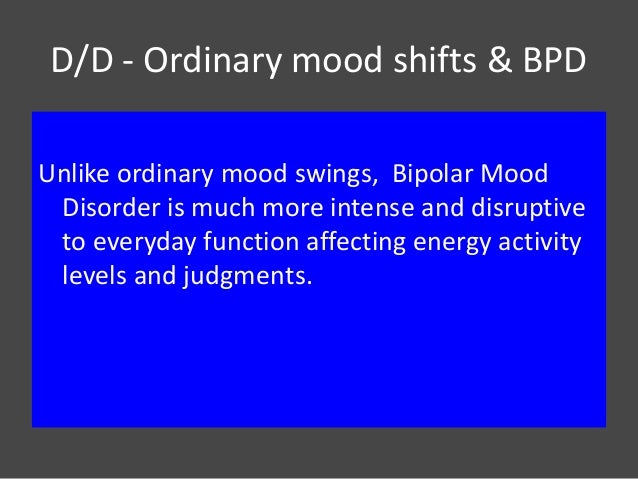 Bpd Bipolar Disorder