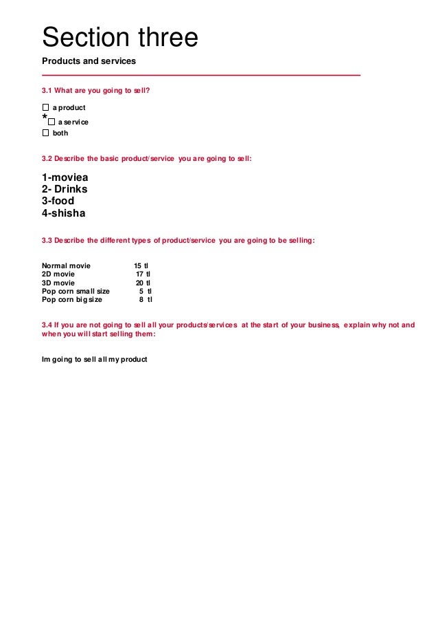 Business plan template free picture