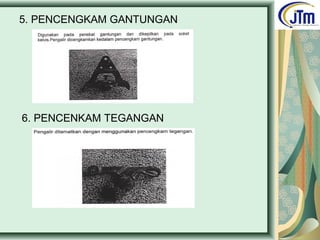 5. PENCENGKAM GANTUNGAN
6. PENCENKAM TEGANGAN
 