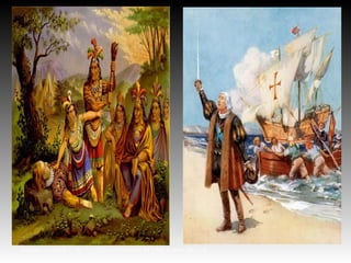 Another example is the English colonization of what is now the U.S.
 