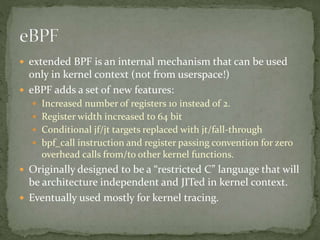 Berkeley Packet Filters | PPTX