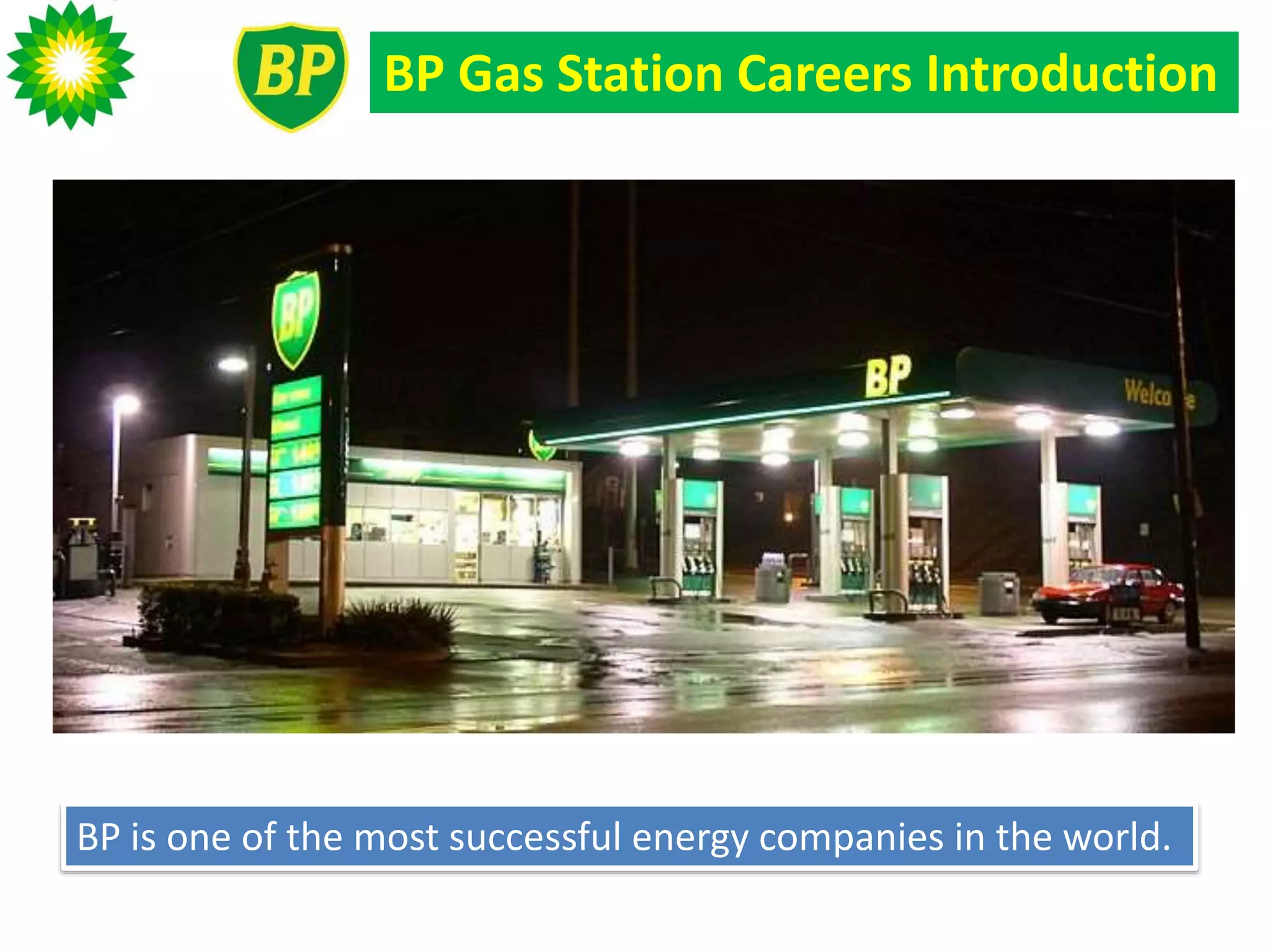 Bp gas station careers | PPT