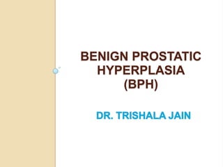 BENIGN PROSTATIC
  HYPERPLASIA
     (BPH)
 
