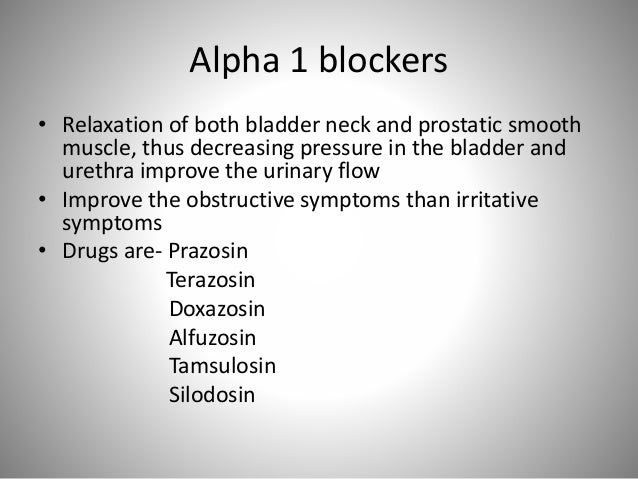 Cialis and alpha blockers