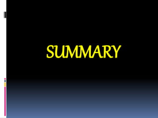 SUMMARY
 
