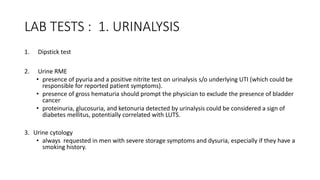 What Is Pyuria Number Lab Test Example BPH.pptx
