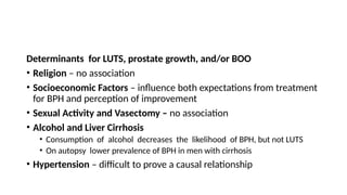 Luts Boo Benign Prostatic Hyperplasia uro hand.pptx